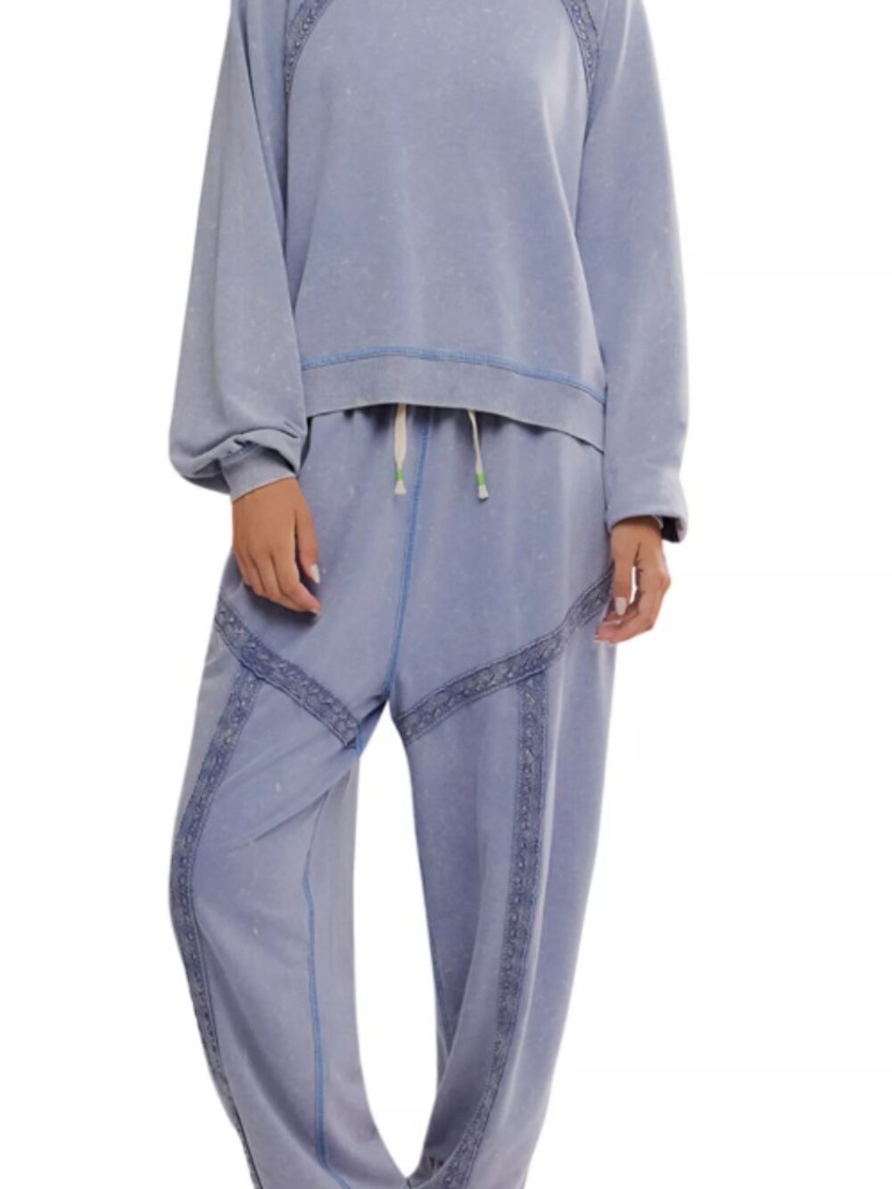 NWOT Free People Couch Club Pajama Set